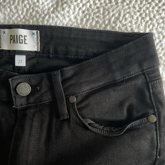 PAIGE Black Skinny Jeans - Picture 4 of 6